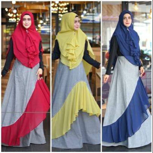 Azqia syari Ready Stok