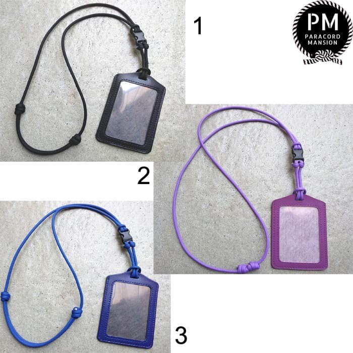 

Terbatas Lanyard Id Card Tali Leher Name Tag Tali Paracord With Mini Buckle Hemat