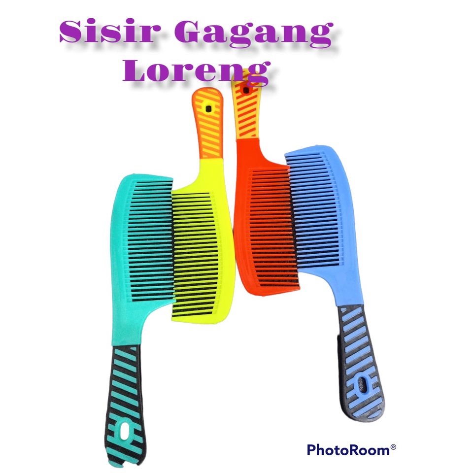 HOT ITEM Sisir Rambut Warna ukuran BESAR Sisir rambut gagang