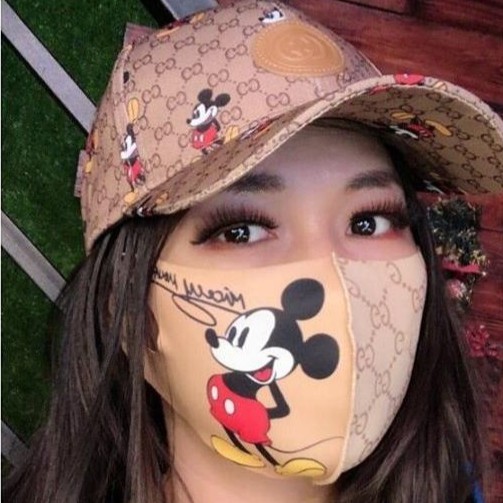 RYX - Cartoon Cover Masker Fashion Casual - Ori Import