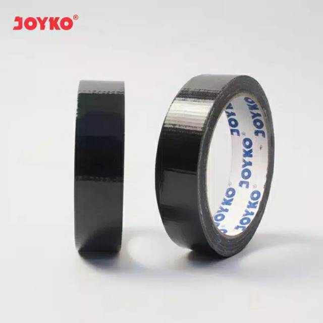 Lakban Kain Hitam / Linen / Cloth Tape Joyko 1 inchi