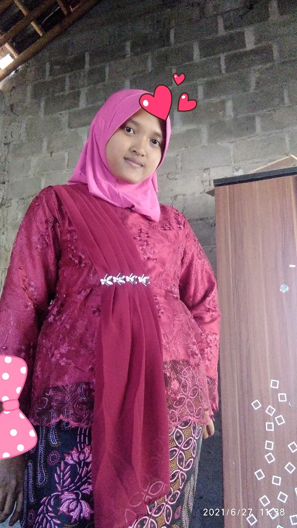 Maura Couple - Sania Ruffle Batik Couple Ori Ndoro Jowi Garansi Termurah Shopee - Batik Solo Modern