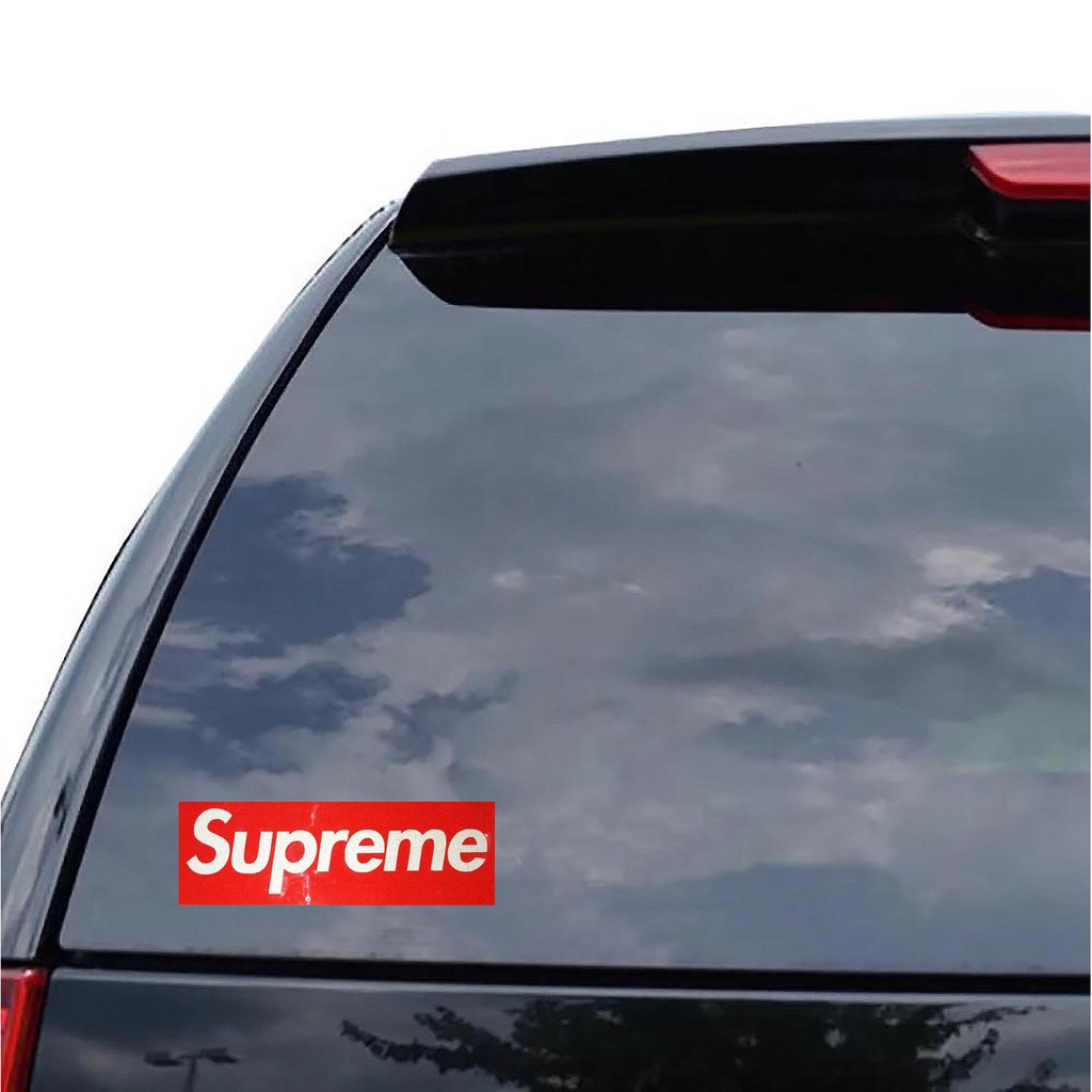 Sticker Mobil Cutting Vinyl Reflektif Supreme