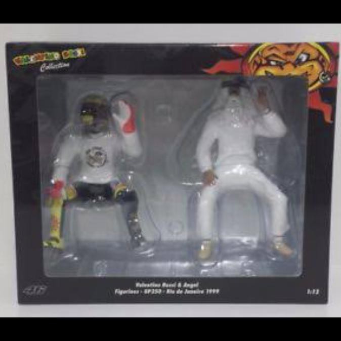 MAINAN MINICHAMPS Figure Valentino Rossi & Angel MURAH