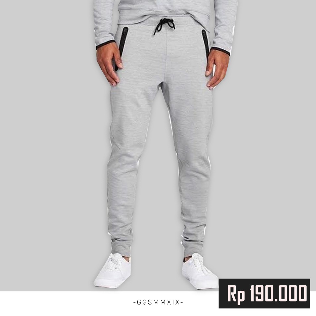 Jogger Pant Putih Brand Old Navy Original | Jogger Pant Unisex Terbaru Putih | Old Navy Original New
