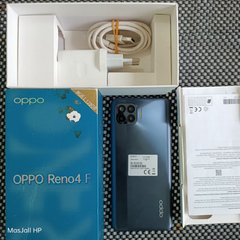 Oppo Reno 4F 8/128 Second Fullset Ori