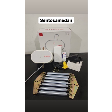 PROMO Mesin ayunan bayi / ayunan listrik bayi / ayunan elektrik bayi merek AYOTO POWERBANK LENGKAP