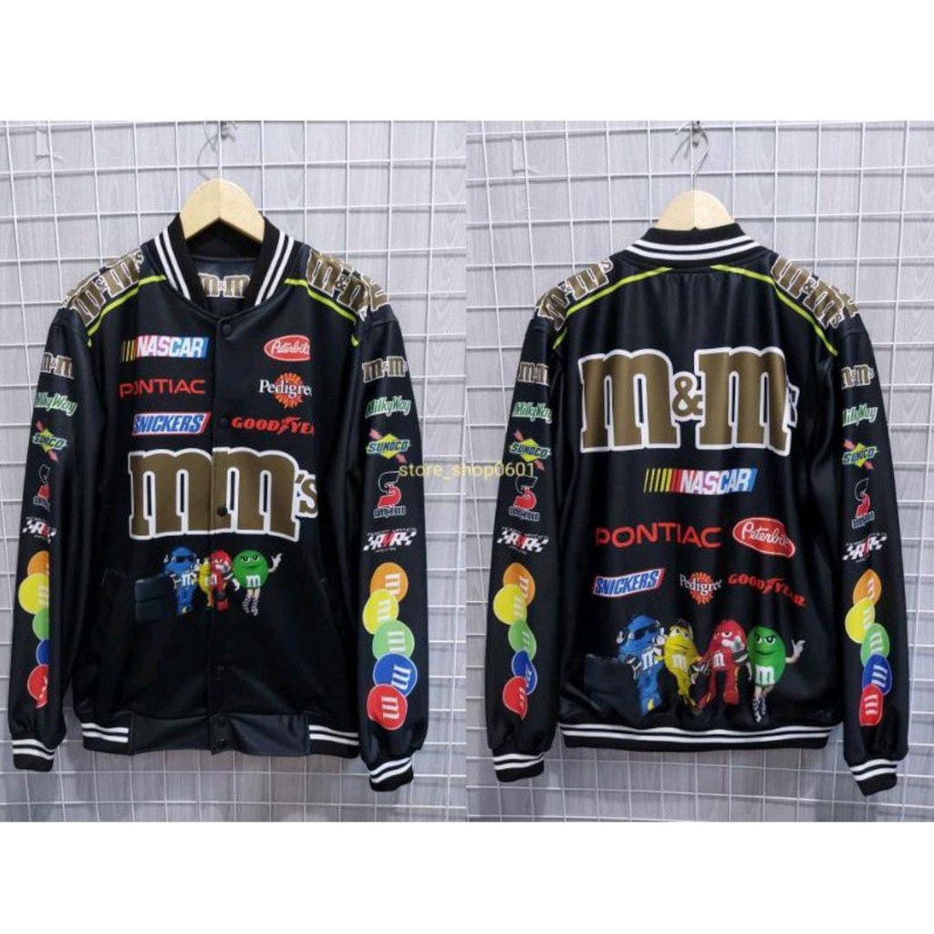 LENS/JAKET BOMBER PRIA/JAKET BOMBER BISBOL/ BASEBALL/ BOMBER SUKAJAN/JAKET BOMBER MURAYAMA/MURAYAMA/HIGH AND LOW/ JAKET ORIGINAL JEPANG/ JAKET KASUAL-M.M HITAM