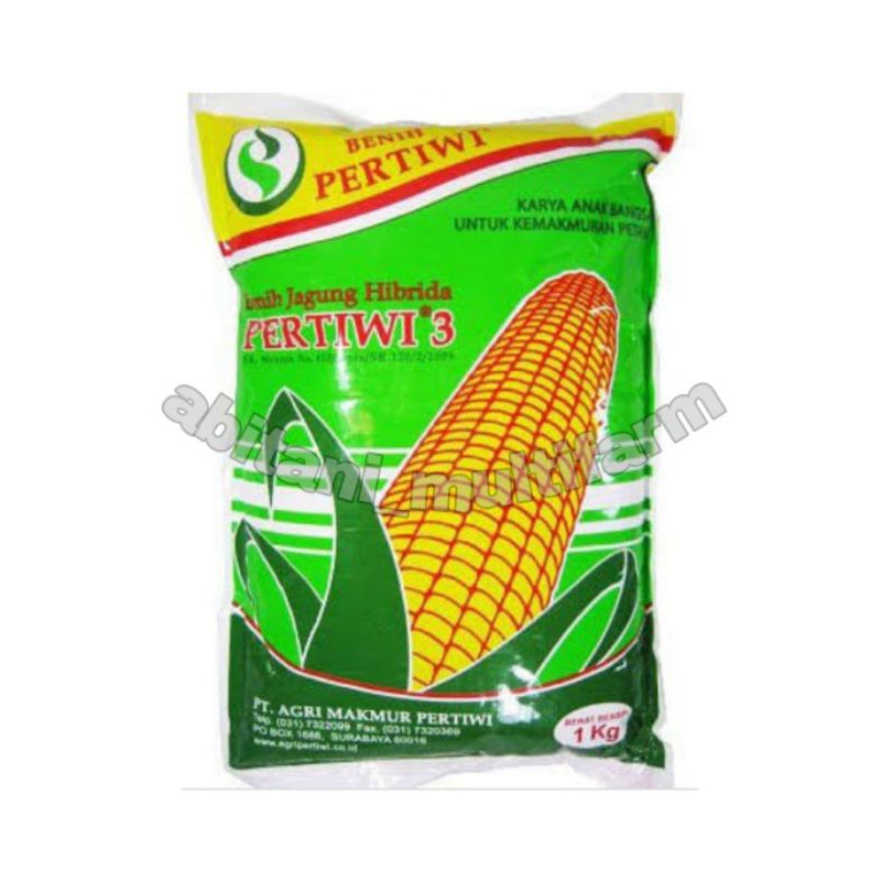 BIBIT - PERTIWI 3 BENIH JAGUNG HIBRIDA - 1 KG