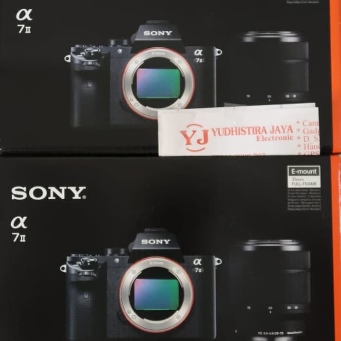 SONY A7 Mark II Body Only Resmi SONY INDONESIA