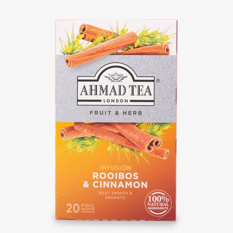 

Ahmad Tea Rooibos & Cinnamon Infusion 20’s 40gr