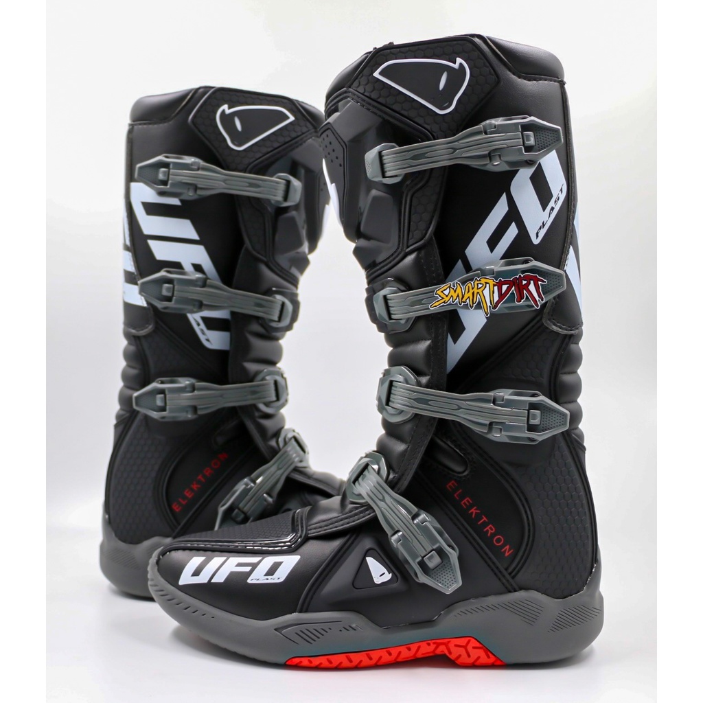 SEPATU CROSS UFO ELEKTRON OFFROAD BOOTS CROSS UFO ELEKTRON BLACK GREY