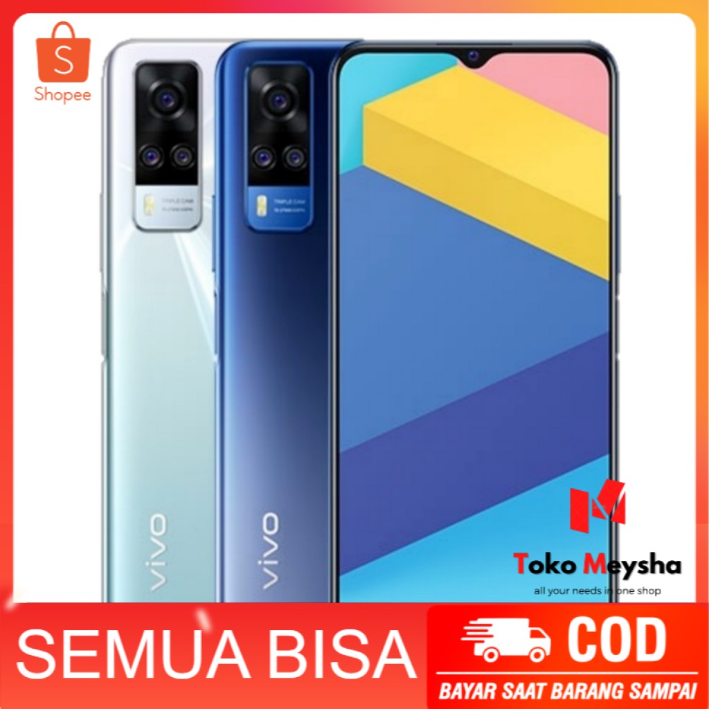 VIVO Y51 - 8GB/128GB - GARANSI RESMI - HP VIVO Y51 8/128 - RAM 8GB ROM 128GB - HP ANDROID VIVO