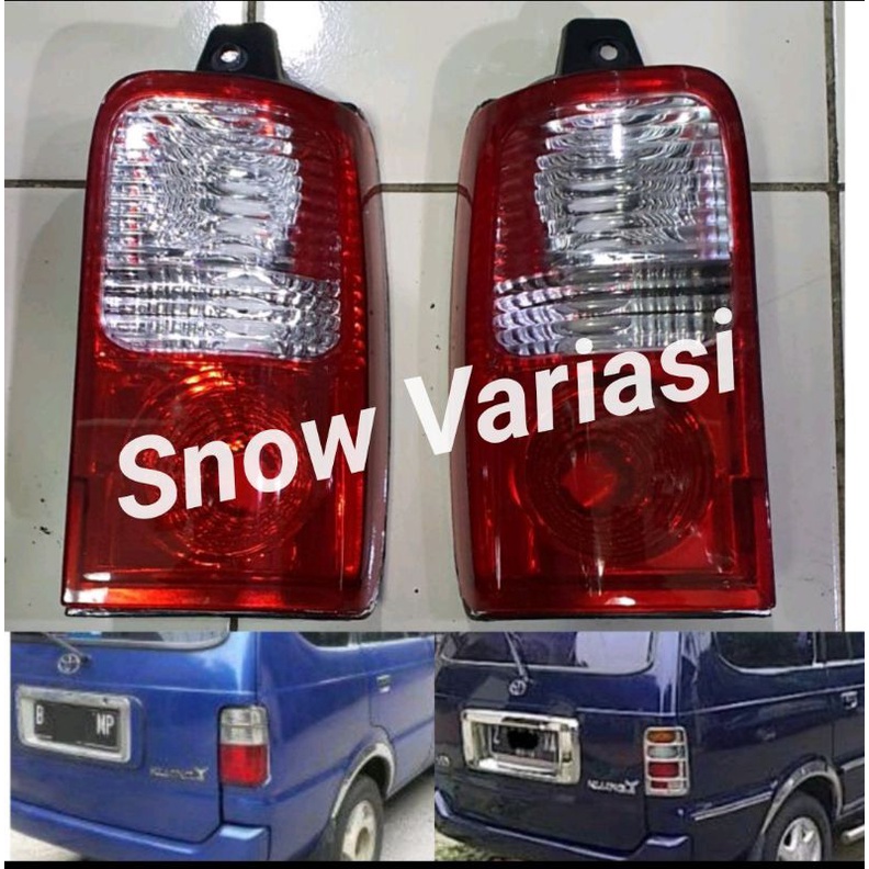 Lampu stop kristal Kijang new/kapsul kapsul 1997-2000