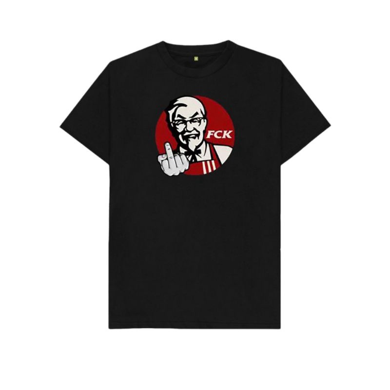 Kaos Baju Plesetan Lucu Logo FCK KFC Premium