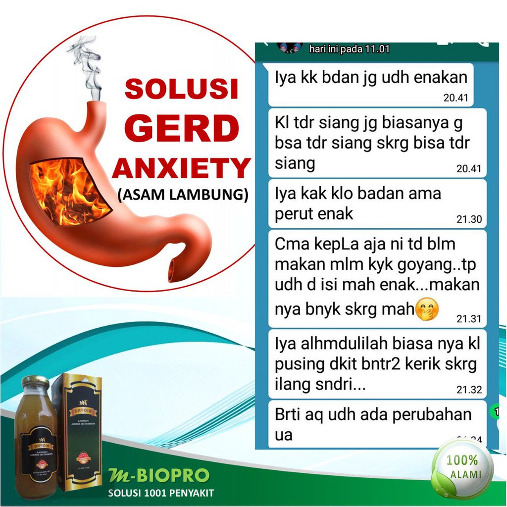 M BIOPRO AMPUH  Obat Penyakit Lambung | Obat Penyakit Asam Lambung | Obat Asam Lambung Tinggi