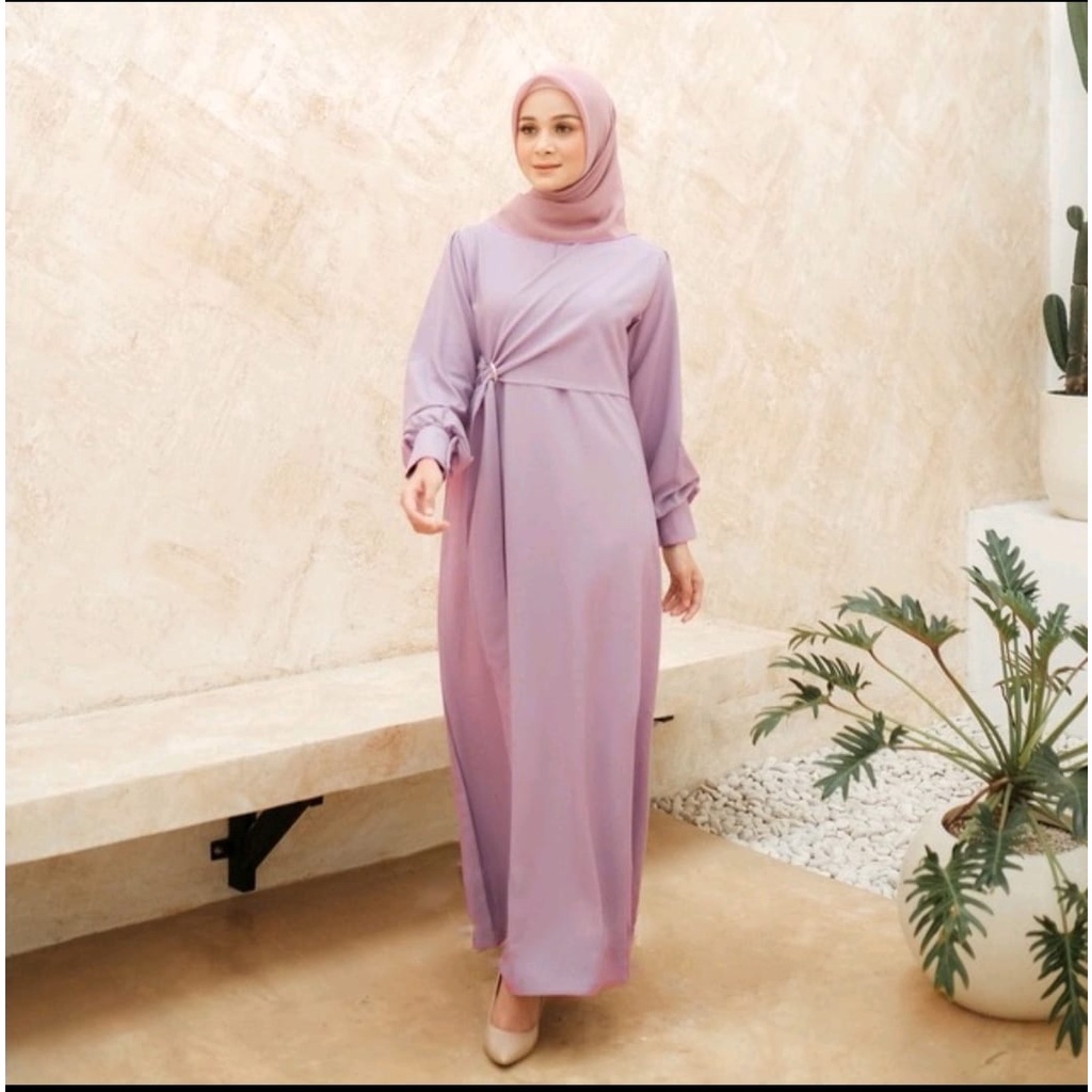 HD16:  SAHNA MAXI   GAMIS TERBARU  LEBARAN2023  GAMIS ELEGANT DRESS KONDANGAN   TERLARIS KEKINIAN MATT SHAKILA HQ PREMIUM   FASHION MUSLIM MASA KINI BUSUI FRIENDLY  SIZE S M L XL