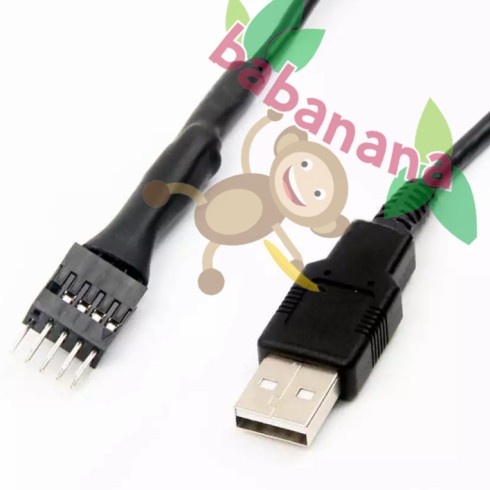 Usb Type A to usb 9 pin male motherboard adapter cable converter aio