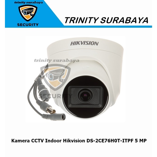 Kamera CCTV Indoor Hikvision DS-2CE76K0T-EXLPF 5 MP