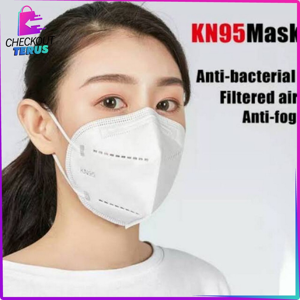 CT C279 Masker KN95 5 Ply Isi 10Pcs Facemask Masker Earloop Masker Kesehatan Sekali Pakai 5 Lapis KN95 Mask