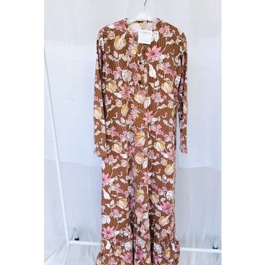 FLASH SALE Dress Vanilla Hijab motif