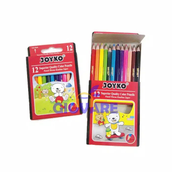 

Pensil Warna Joyko Kecil / kelir kayu CP-102 joyko