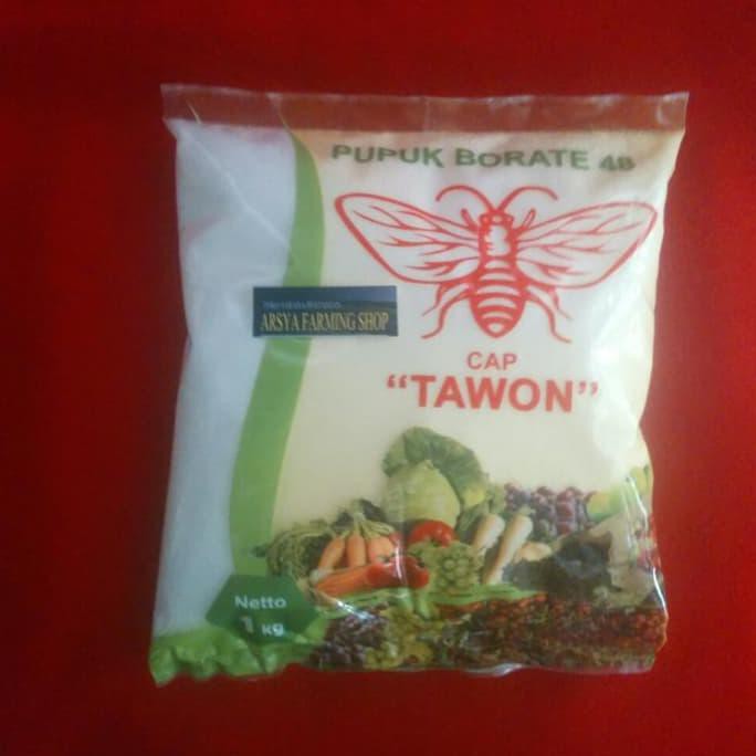 Ready Stock] Pupuk Borate 48 / Pupuk Mikro Boron Cap Tawon 1 Kg