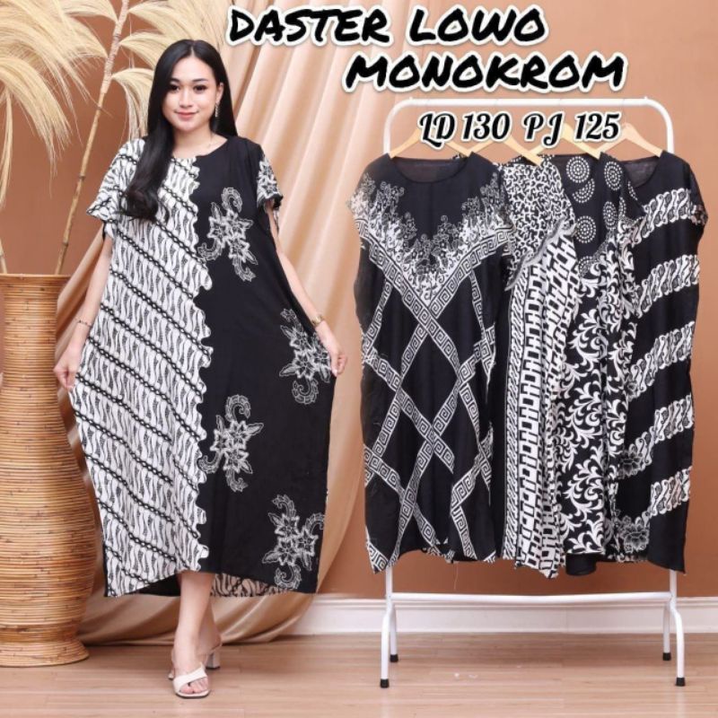 daster kekinian jumbo lowo bali longdress kelelawar sedap malam tali serut muat bb 100kg realpict-Lowo rayon Ld.130