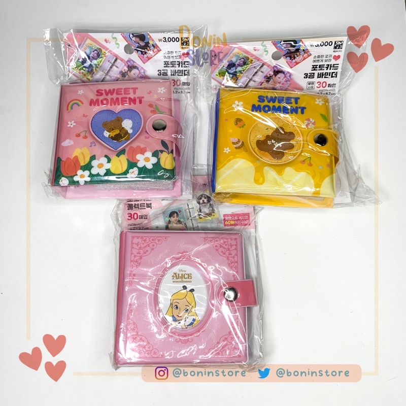 [RESTOCK] Kolbuk / Collect Book Photocard Daiso Korea 1p (Sweet Moment & Alice)