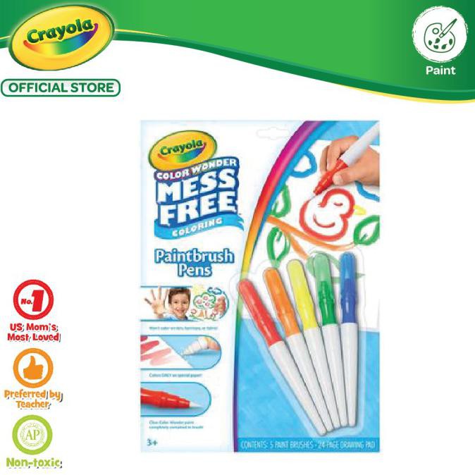 

Crayola Color Wonder Mess Paintbrush Pens