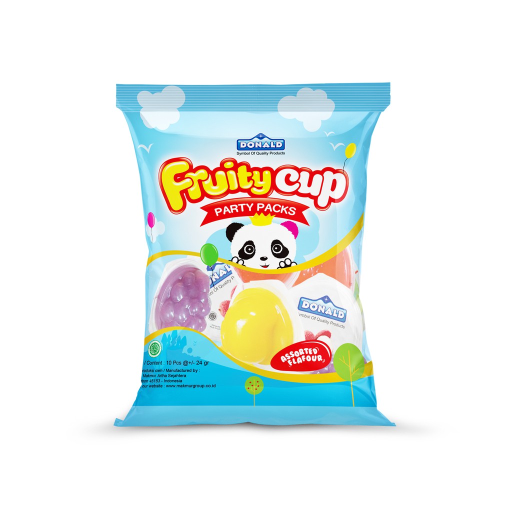 

Donald Jelly Fruity Cup Pack