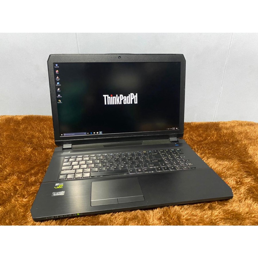 Clevo AfterShock i7 Ram 8gb 1TB HDD NVIDIA Second Bekas