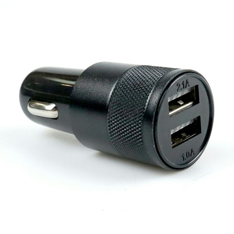 Dual USB Car Charger Fashion 2.1A Fm-001