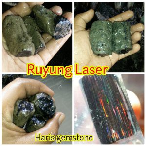 Bahan black opal ranting serat ruyung super larva