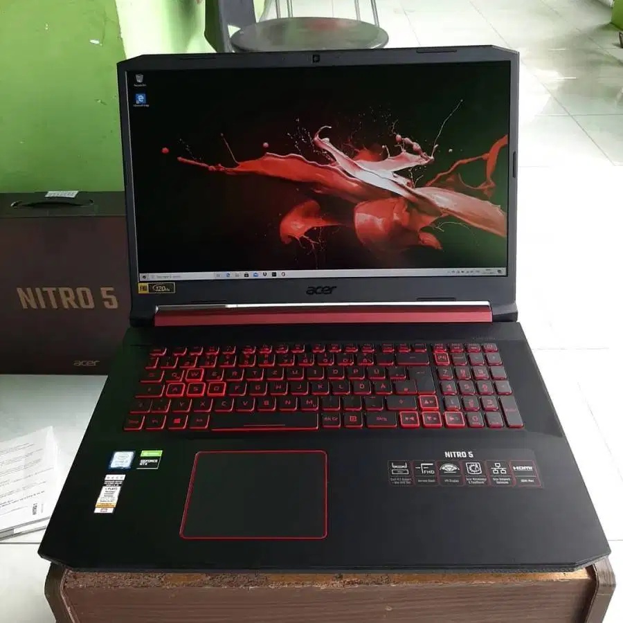 Laptop ACER Nitro i5 RAM 8GB SSD 512GB beka second