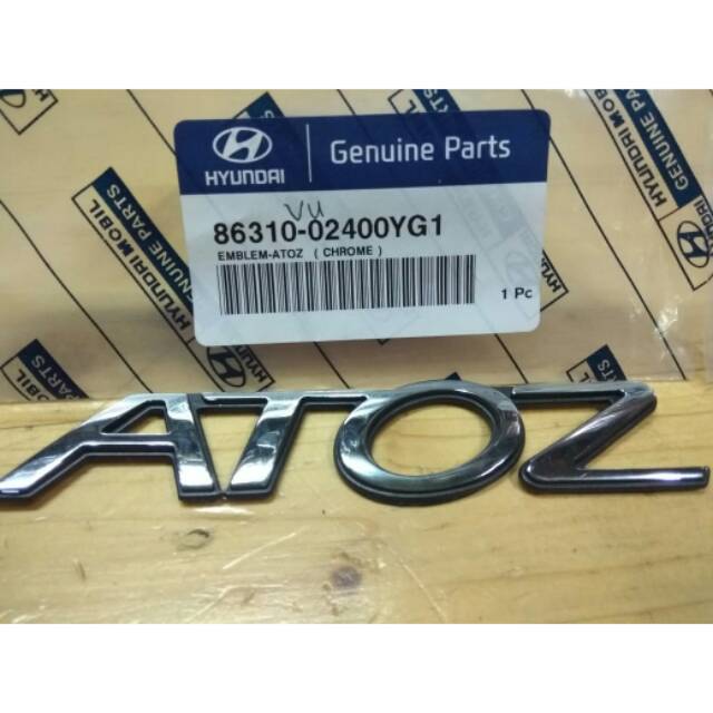 Logo Emblem Atoz Logo Emblem Hyundai atoz asli