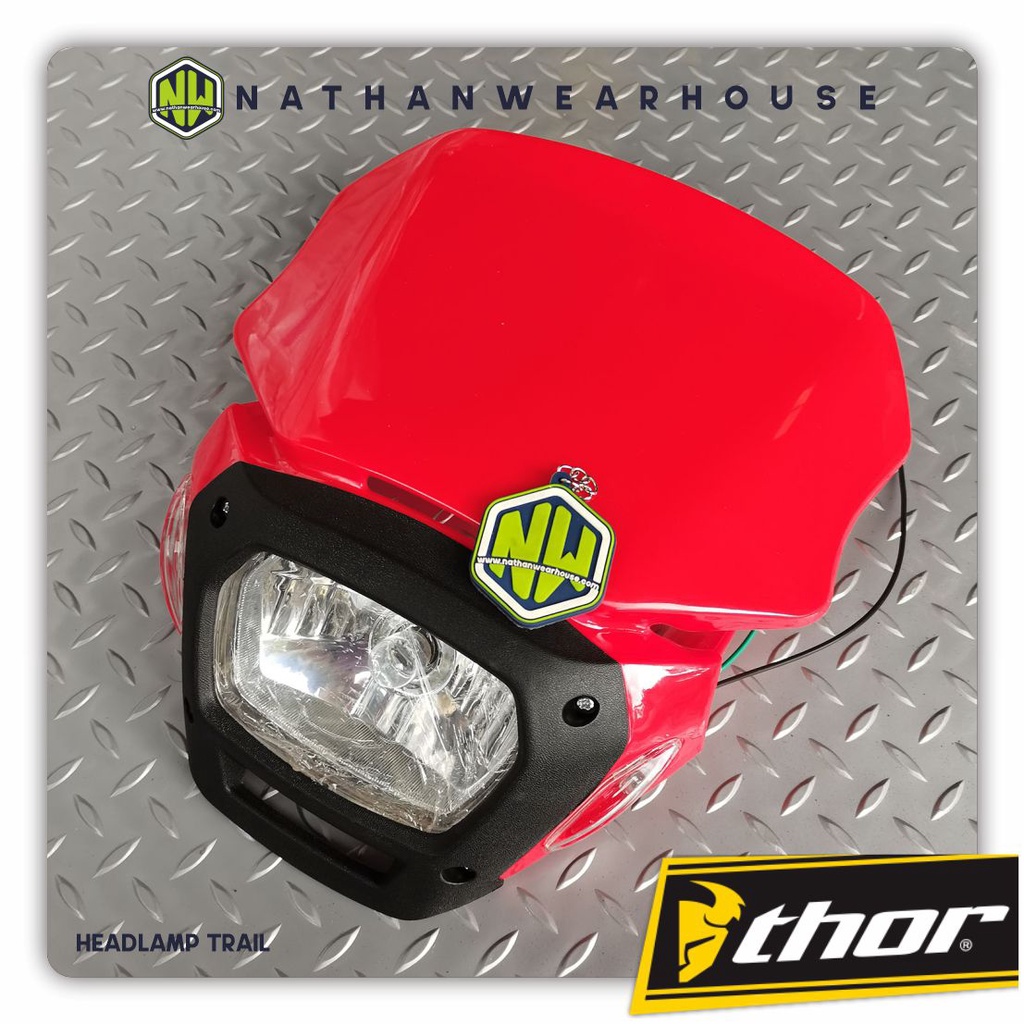 Headlamp Head Lamp Batok Lampu Depan Reflektor TRAIL OLD