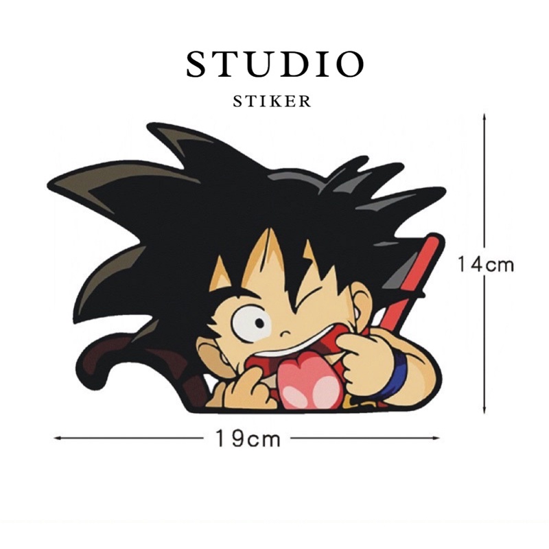 Jual Stikerstudio Stiker Mobil Motor Dragon Ball Goku / Sticker Car