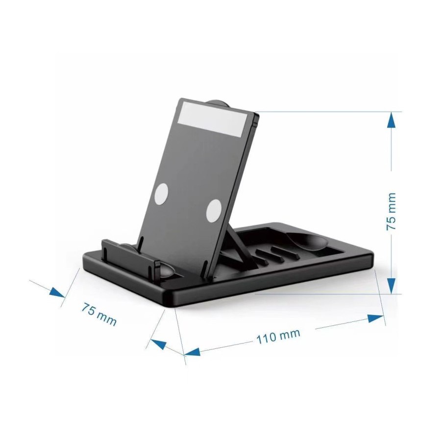 PROMO HOLDER HANDPHONE S806 PHONE STAND HOLDER HP TATAKAN HP DI MEJA FOLDING STAND