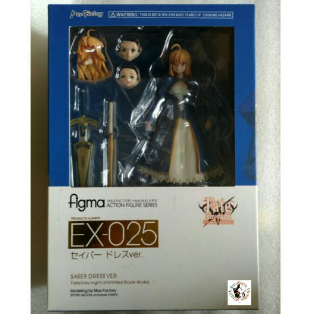 Figma EX 025 Saber Dress Ver Fate Max Factory Kws