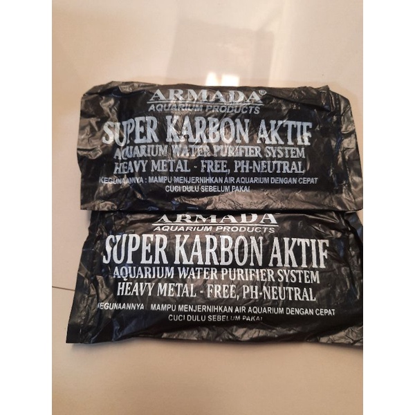 carbon aktif penjernih air aquarium aquascape air menjadi sehat untuk ikan.
