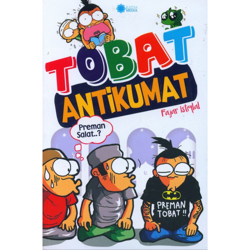 [CoverDepan Surabaya] Buku TOBAT ANTI KUMAT