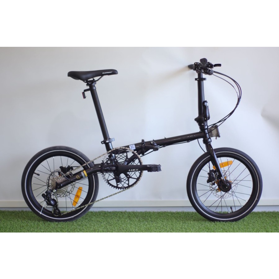 Sepeda Lipat Folding Bike Element Troy X10 X 10 speed Crank Luce Frame Chromolly Garansi Termurah Murah SNI-1
