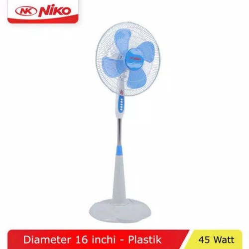 NIKO Kipas Angin Berdiri 16 Inch NKS 16NLR Kaki Bulat / Standfan - Garansi 1 Tahun