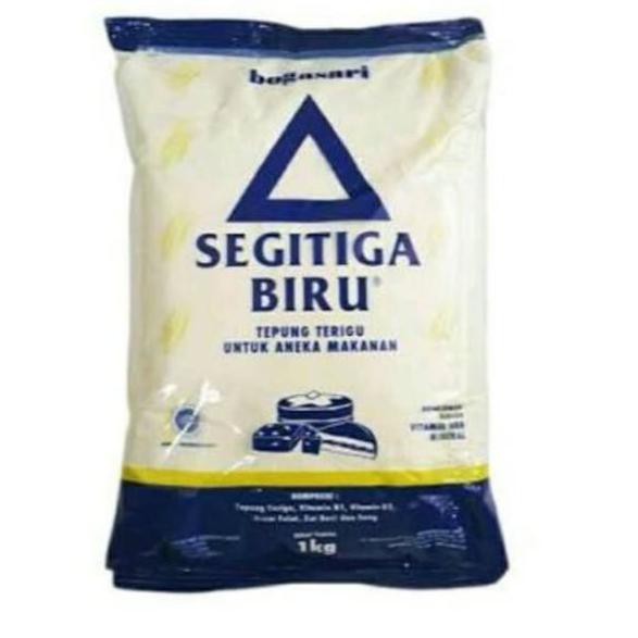

8.8 Tepung Terigu Segitiga Biru Bogasari 1 Kg