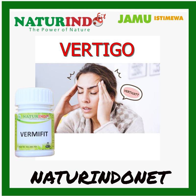 JUAL Obat  Herbal VERMIFIT Naturindo Spesial Vertigo  