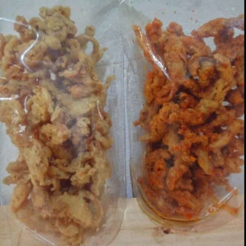 

Usus crispy goreng pedas gurih 100gr