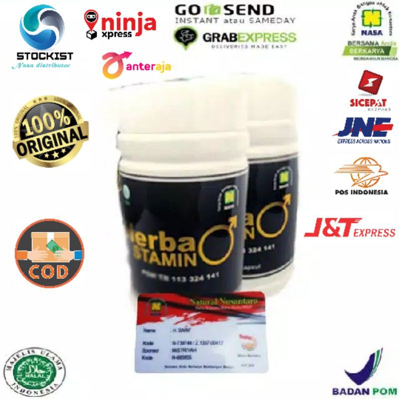 Herbastamin Natural Herbal Asli Original Nasa penambah stamina pria