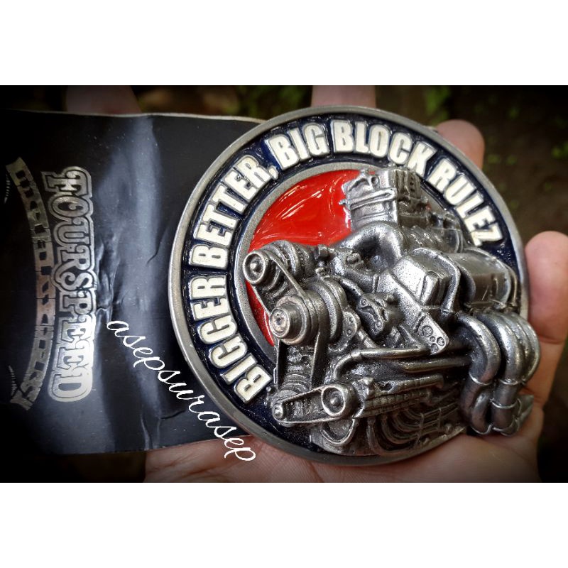 FOURSPEED BUCKLE ORIGINAL "BIG BLOCK"