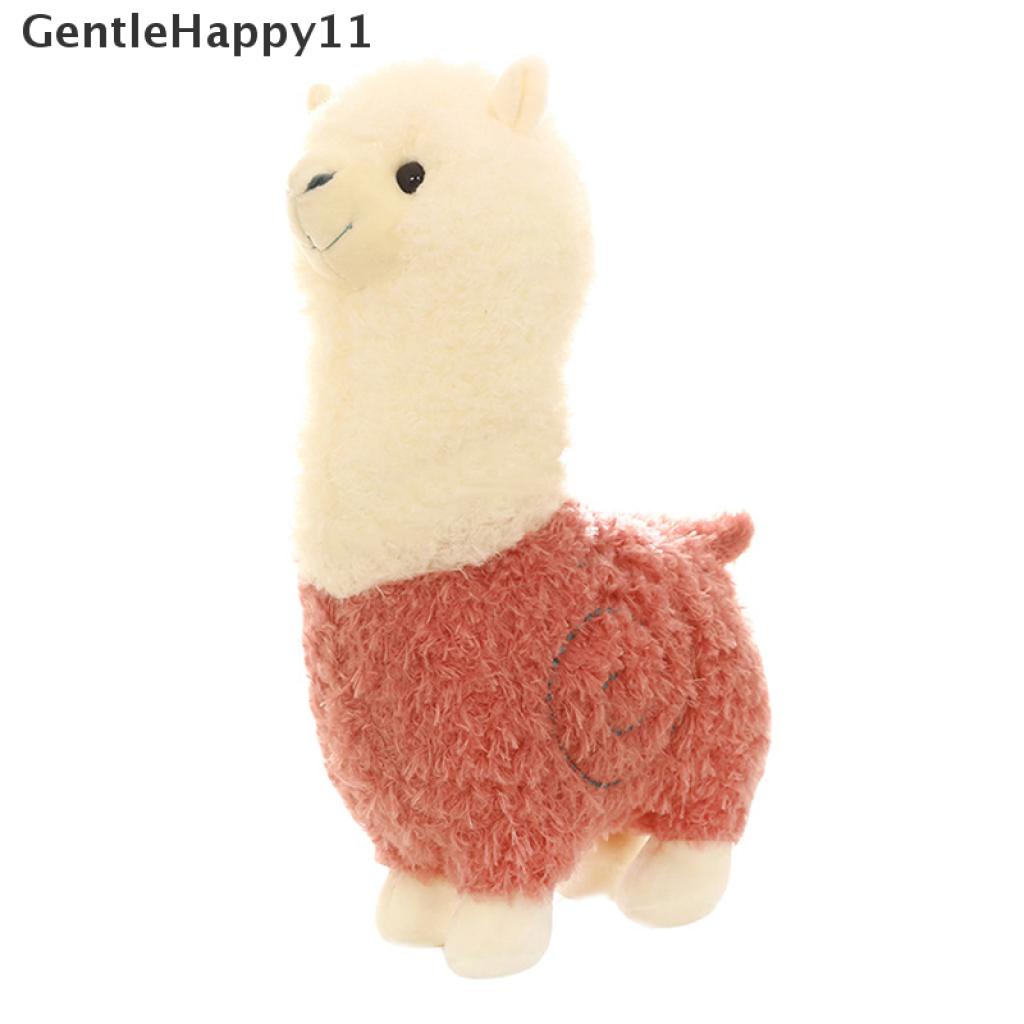 Gentlehappy Mainan Boneka Plush Llama Alpaca Kartun 28cm Untuk Bayi / Anak